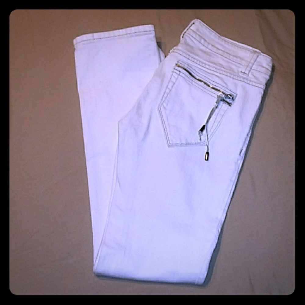 White jeans